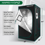 Indoor Grow Tent - 4 x 4 x 6.5 ft.