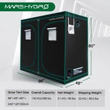 Indoor Grow Tent - 4 x 8 x 6.5 ft.