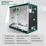 Indoor Grow Tent - 4 x 8 x 6.5 ft.