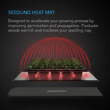 SUNCORE A1, Seedling Heat Mat, IP-67 Waterproof, 3" x 20"